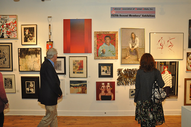 2014 125th Annual Members Exhibition reception photo by Bill Stanton