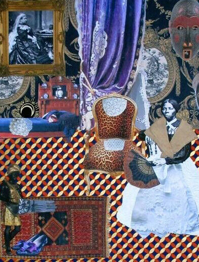 Work on paper with historical elements