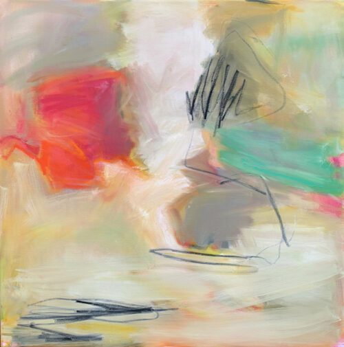 a soft abstract image with light pastel colors
