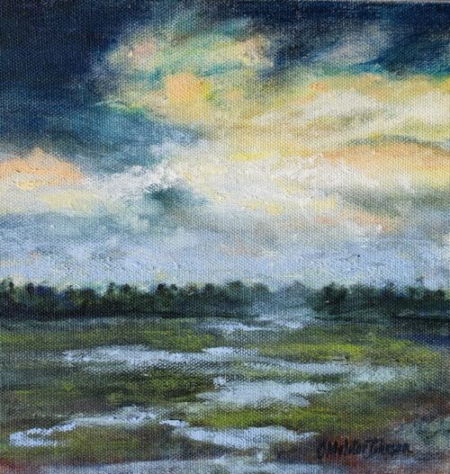 painted marshland