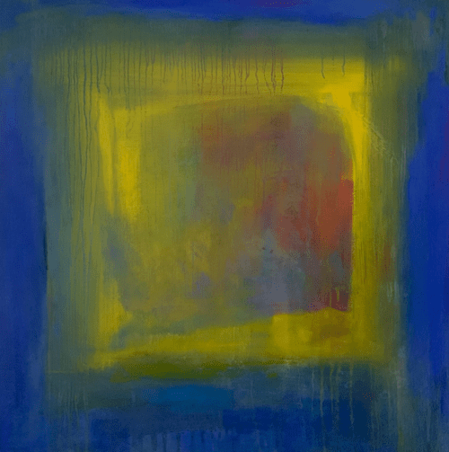 abstract square painting