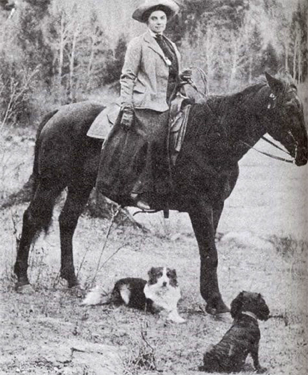 Carr on Horseback