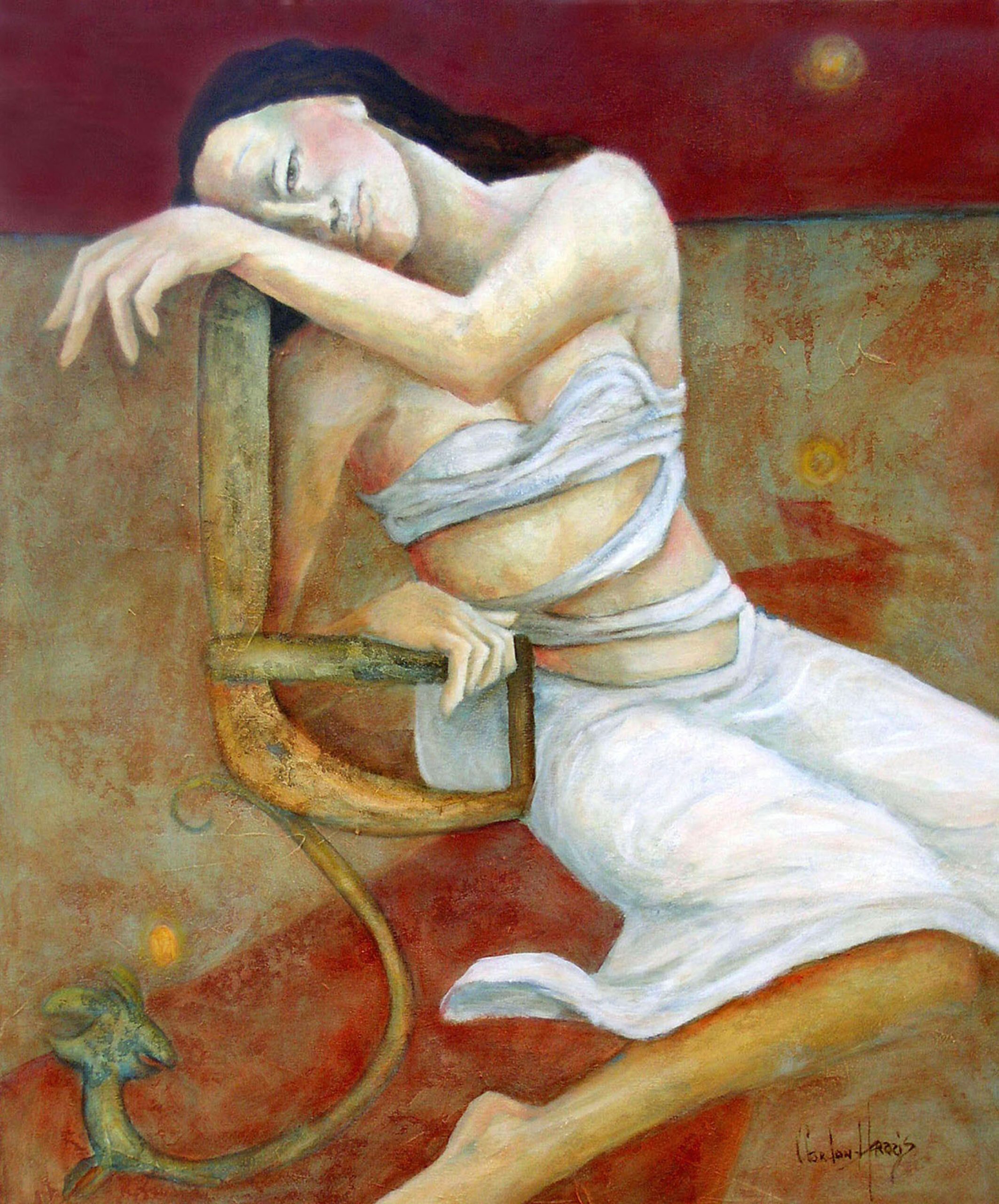 reclining woman