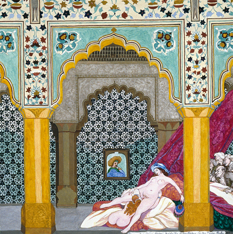 Pornament is Crime #7: Inside the Amber Palace (or the Pasha Peeks