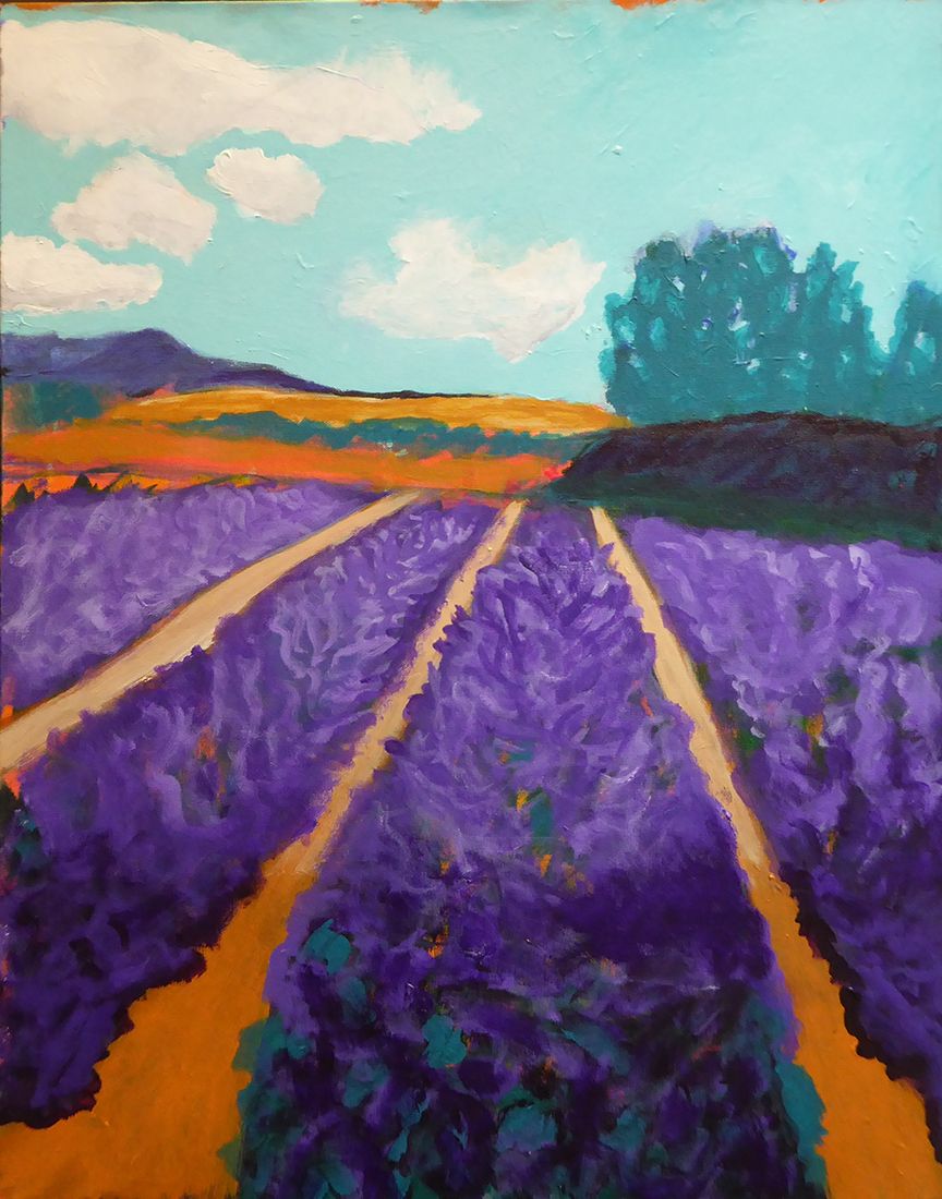 Mai Mai Pietrowski<br><em>Lavender Field</em>