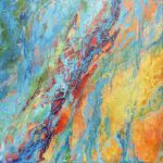 Daedal, acrylic, 20x20