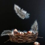 Dong_Amber_Ode to Spring_Acrylic on canvas_14hx11wx1d__Painting_550USD