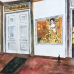 Penguin with the Klimt During the Pandemic