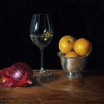 Onion, Wine and Asian Pears