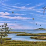 Rising_oil on canvas_30x40_2021_$5,500