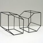 16_millermccue_Face to Face_patinated fabricated bronze_12.5x26x11.5