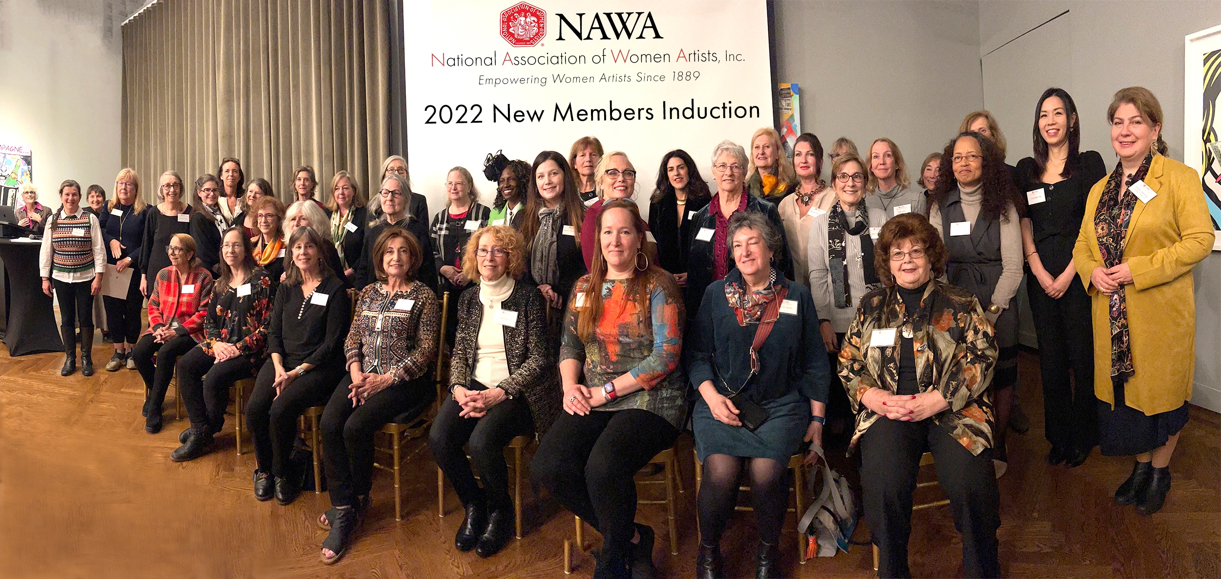 NAWA New Members Induction 2022