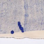 Detail of Blue Path with a Lot of Mistakes