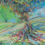 Butti,Linda_Silver Lake Tree_,oil,30_ x40_,oil_on_canvas