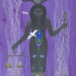 She Sustains Balance by Linda Storm