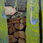 Shimmering Shallow (Four Trees) 2023 36x36