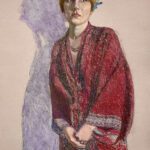 Tara in a Red Robe 72dpi1500pixlongside