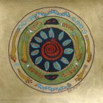 Valenza_ All Souls Dance_acrylic on paper_16sq