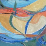 Wishbone, 2023_Acrylic on canvas_36 x 36 in