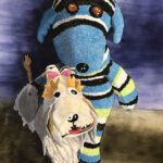 Globus_Randy_A Boy & His Dog_72%22Hx51%22W_watercolor_$3,100