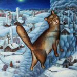 Siberian Cat, oil on canvas, 30''x24''