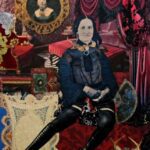 3_Mabel Dodge Luhan w Coyote_Taos NM-1923_Femmage_26x21_C-2019_900pxHigh