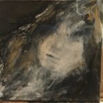 12” x 12” paper on canvas