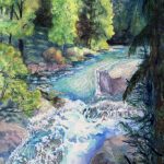 KFitzgerald_Mt. Rainier Trail_watercolor_26x20_ $525