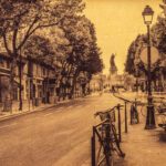 Marianne of France image transfer gold leaf