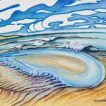 Race_Point_#1_Cape_Cod_ 2020_Oils_Oil_pastels_watercolor_ watercolor_sticks_on_Oleo_ Paper_22.25%22_x_30%22_©Julie_Castillo_ 2023