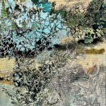 Zalisko, P _Walk With A Friend_30x26 inches, acrylic on canvas