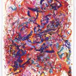 Zonies_Abby_A Celebration_gouache and mixed media on paper_30%22x22%22