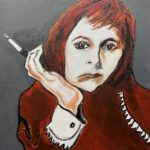 Bertrand_Sandra_CarsonMcCullers_Acrylic_21x17_$600