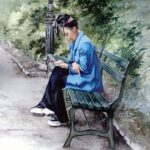 Phone. Time in Central Park