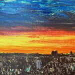 Colgan_Jane_BrooklynSunset_acrylic_18x22_500usd