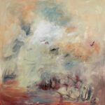 Jennifer Jean Okumura 'Play of Life II' 48x48, oils on canvas, 4000