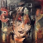 Jennifer Jean Okumura_What is next?48hx48wx2.5d inches_Oils_2023