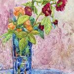 KFitzgerald_Orange and Red Blossoms