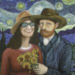 Starry Eyed_Acrylic Paint_30hx24wjpg