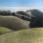 Kish_Jennifer_HillsinSunlight_oiloncanvas_12x12x1_painting_425