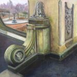 Ziegler_Jessica_Bethesda Fountain After Rain_Oil_12x12_695
