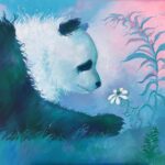 Zotkina_Anita_PandaAndBee_OilOnCanvas_16x20_900