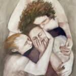 Goodman_Jeanne_ Through The Tears__30x20_Mixedmedia_workonpaper_ 1800USD_