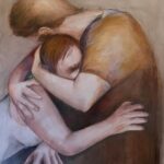 Goodman_Jeanne_Through the Pain_30x20_Mixed media_Workon paper_1800USD