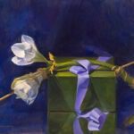 Constrained Bloom VI_oil on panel, 18" x 24"