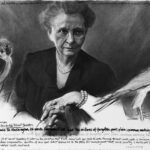 She Spoke Up XVII_Frances Perkins_charcoal_28" x 36"