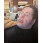 Siena Gillann Porta_Portrait of Robert_Acrylic on canvas_30%22h x 28%22w