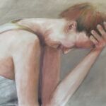 Goodman_Jeanne_Through the tears_22x30_mixed media_workonpaper_2024