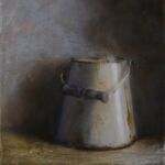 Gillen_Linda_Rusty_Pail_10%22x8%22_Painting