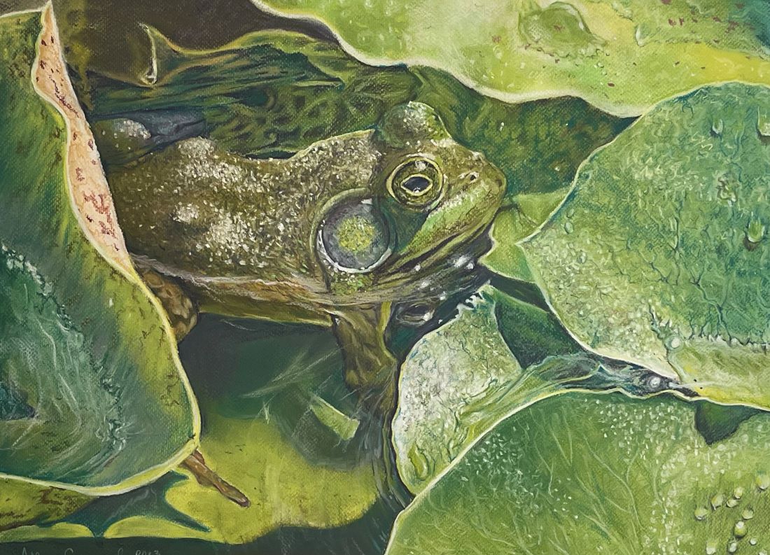 Allene Cassagnol (NY)<br><em>Hidden in Plain Sight</em><br><br>BLICK Award for Pastels